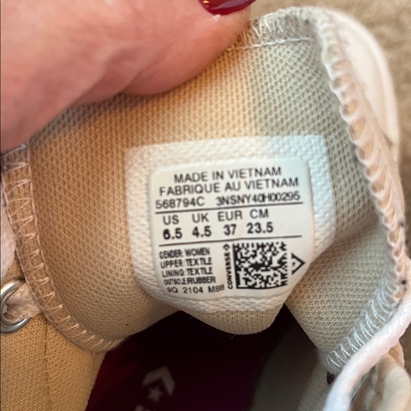 Converse All Star Canvas Platform High Sneakers - Picture 6 of 7